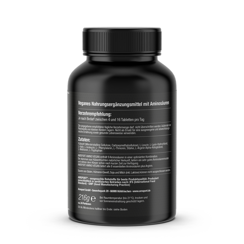 AMSPORT Vegane Aminosäuren 240 Tabletten