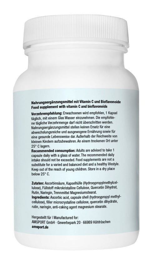 AMFORMULA Care Vitamin C + Bioflavonoide 120 Kapseln