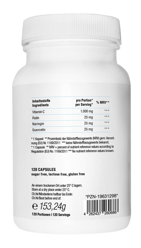 AMFORMULA Care Vitamin C + Bioflavonoide 120 Kapseln