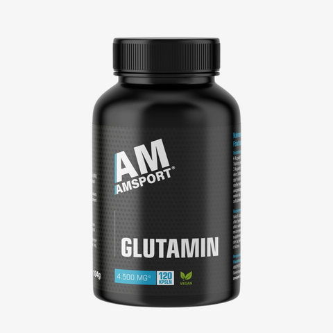 AMSPORT Glutamin für Darm & Muskeln 120 Kapseln