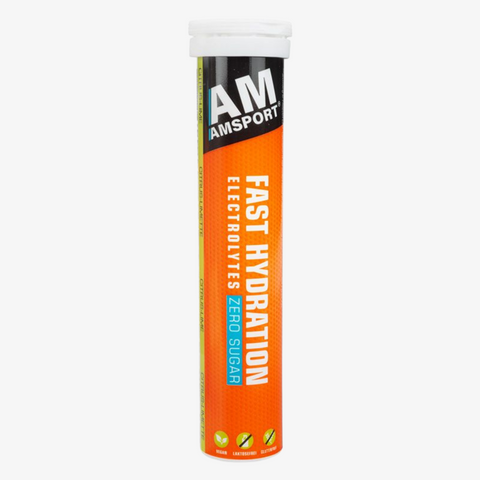 AMSPORT Fast Hydration Electrolytes Citrus-Limette 20 Brausetabletten